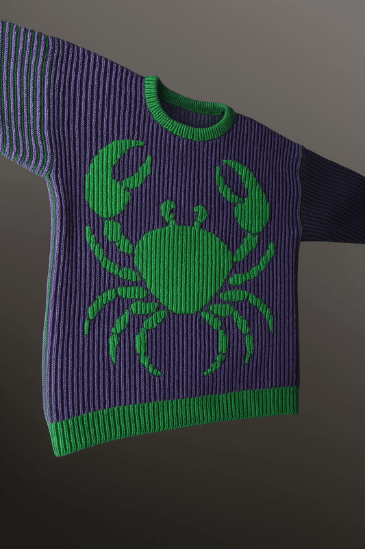 Schattenstrick Pullover Cancer - Sternzeichen Krebs