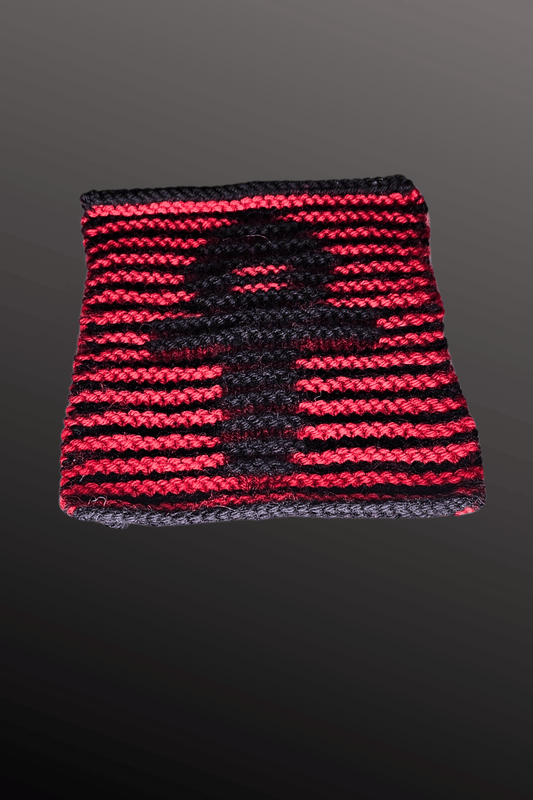 Schattenstrick Muster - Ankh Cross