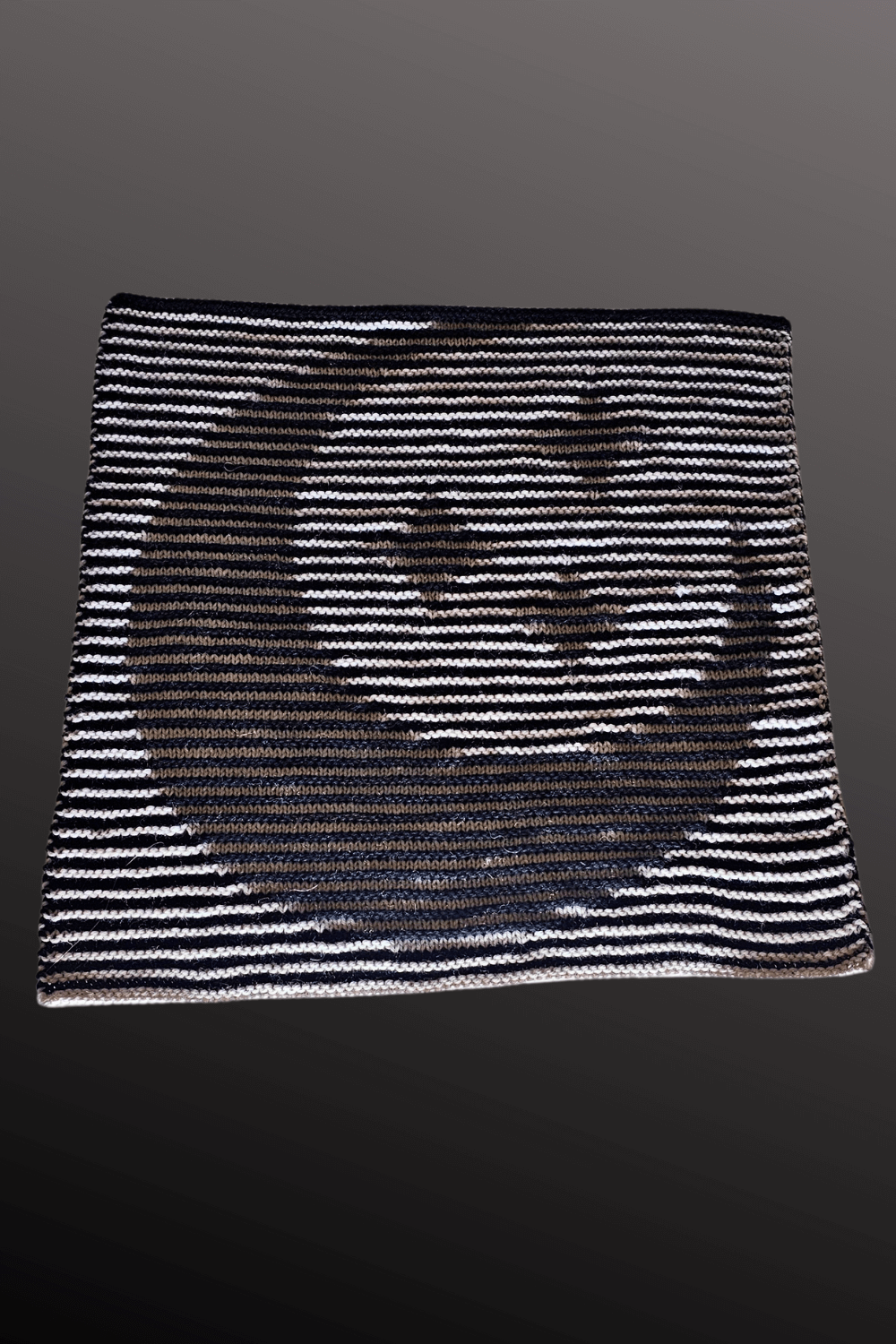 Schattenstrick Decke | Kissen Celestial Mates - Mond