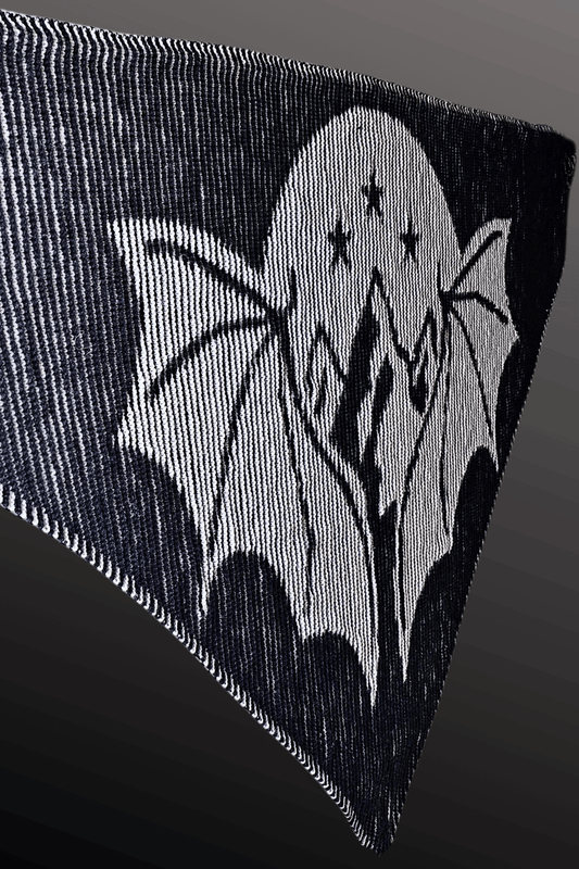 Schattenstrick Tuch Starborn - Flügel