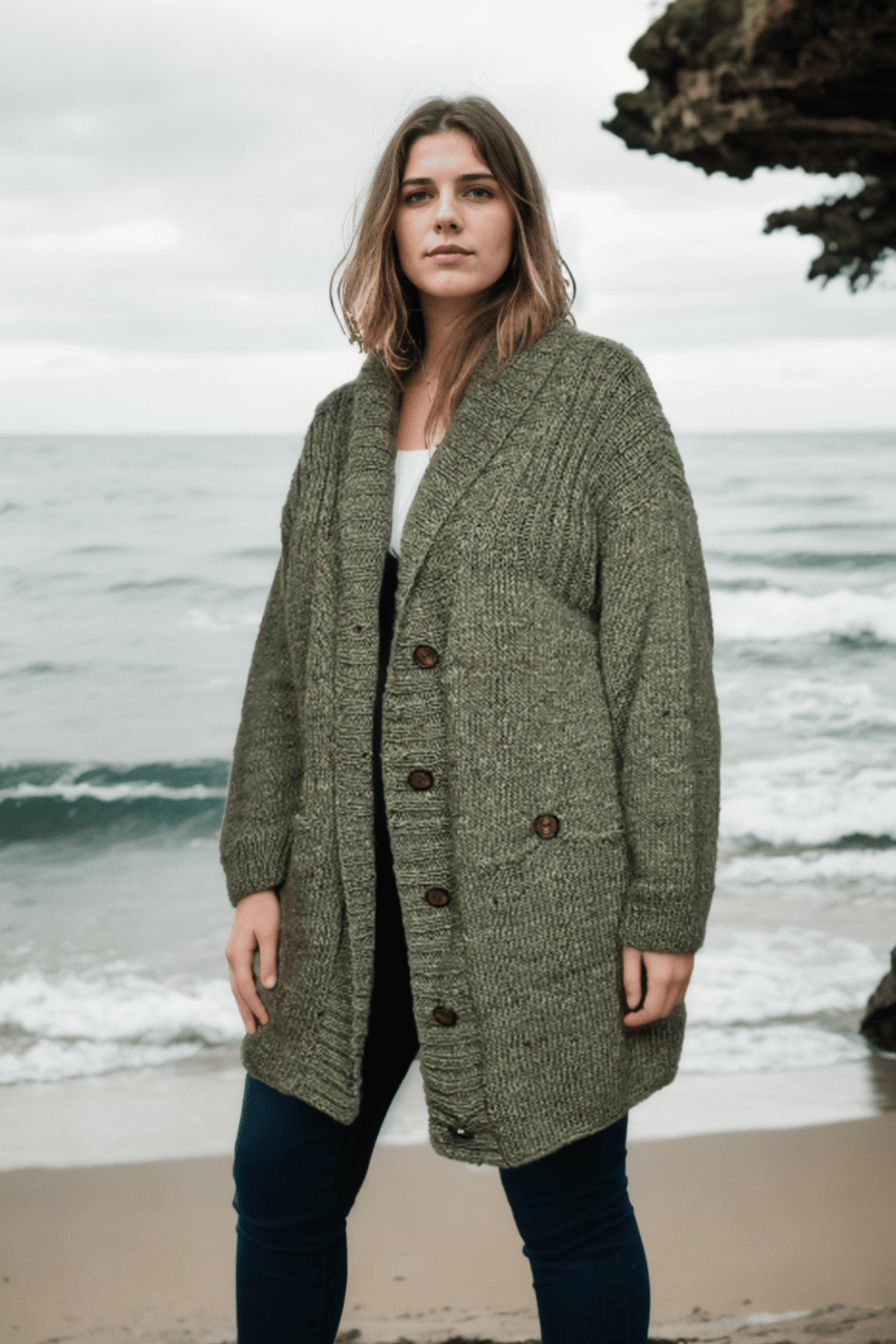 Jacke Draven aus Noro Silk Garden Solo selber stricken