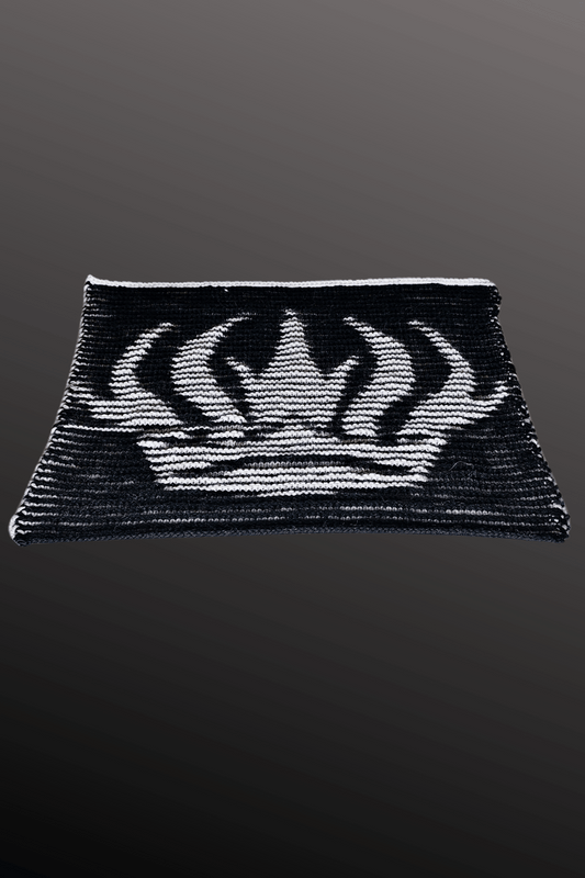 Schattestrick Decke | Kissen Ember Queen - Krone