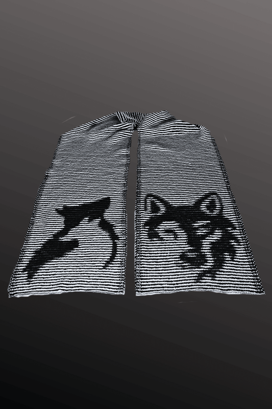 Schattenstrick Schal Feral Bonds - Wölfe