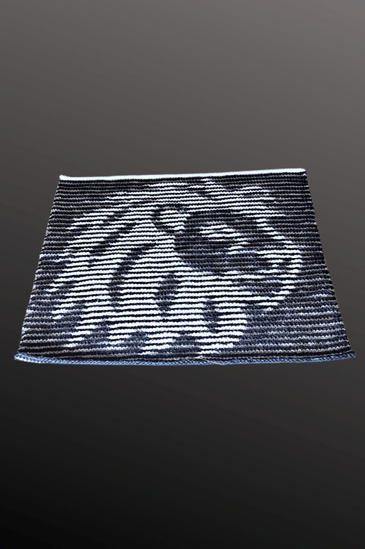 Schattenstrick Decke | Kissen Golden Vow - Löwe