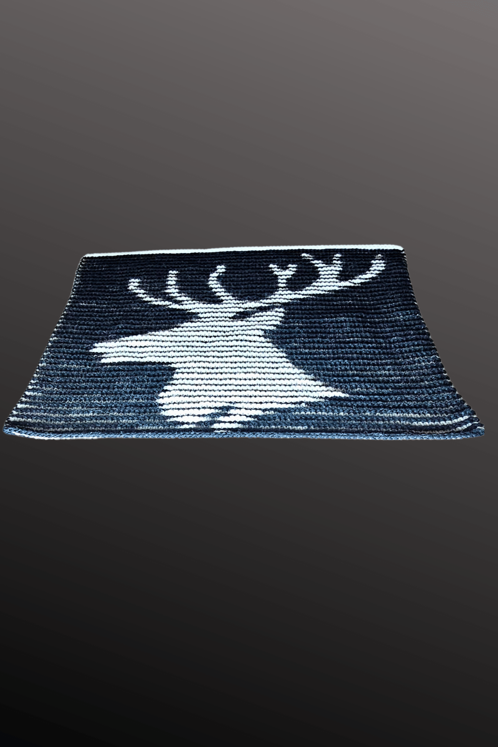 Schattenstrick Decke | Kissen King Of Wild - Hirsch