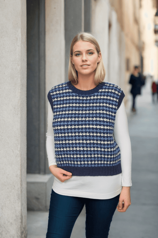 Pulunder Rieke aus British Blue Wool selber stricken