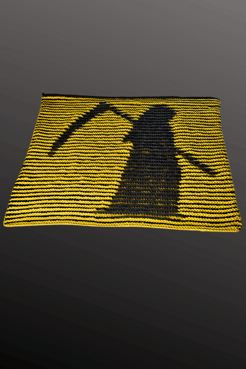 Schattenstrick Decke | Kissen Askariel - Sensenmann