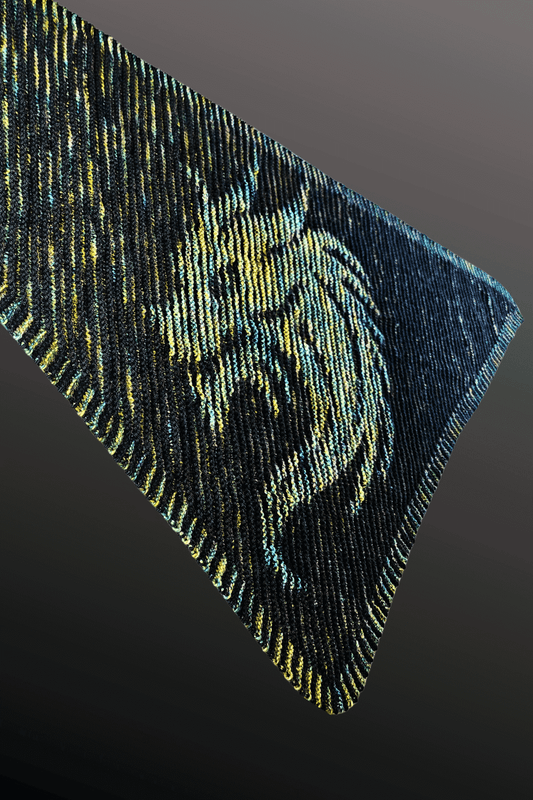 Schattenstrick Tuch Buried Fire - Drache