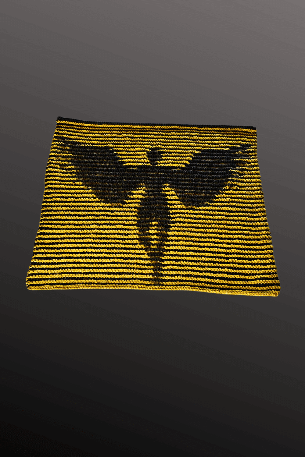 Schattenstrick Decke | Kissen Cherubin - Engel