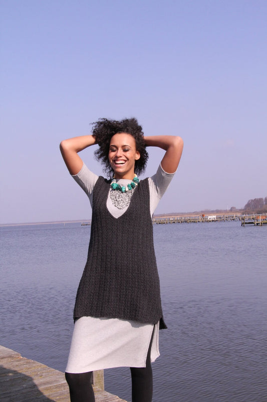 Pullunder Nidalee aus The Fibre Company Hadrians Wall selber stricken