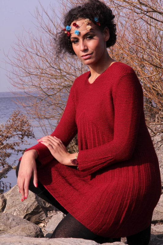 Kleid Shyvana aus Juniper Moon Findly DK selber stricken