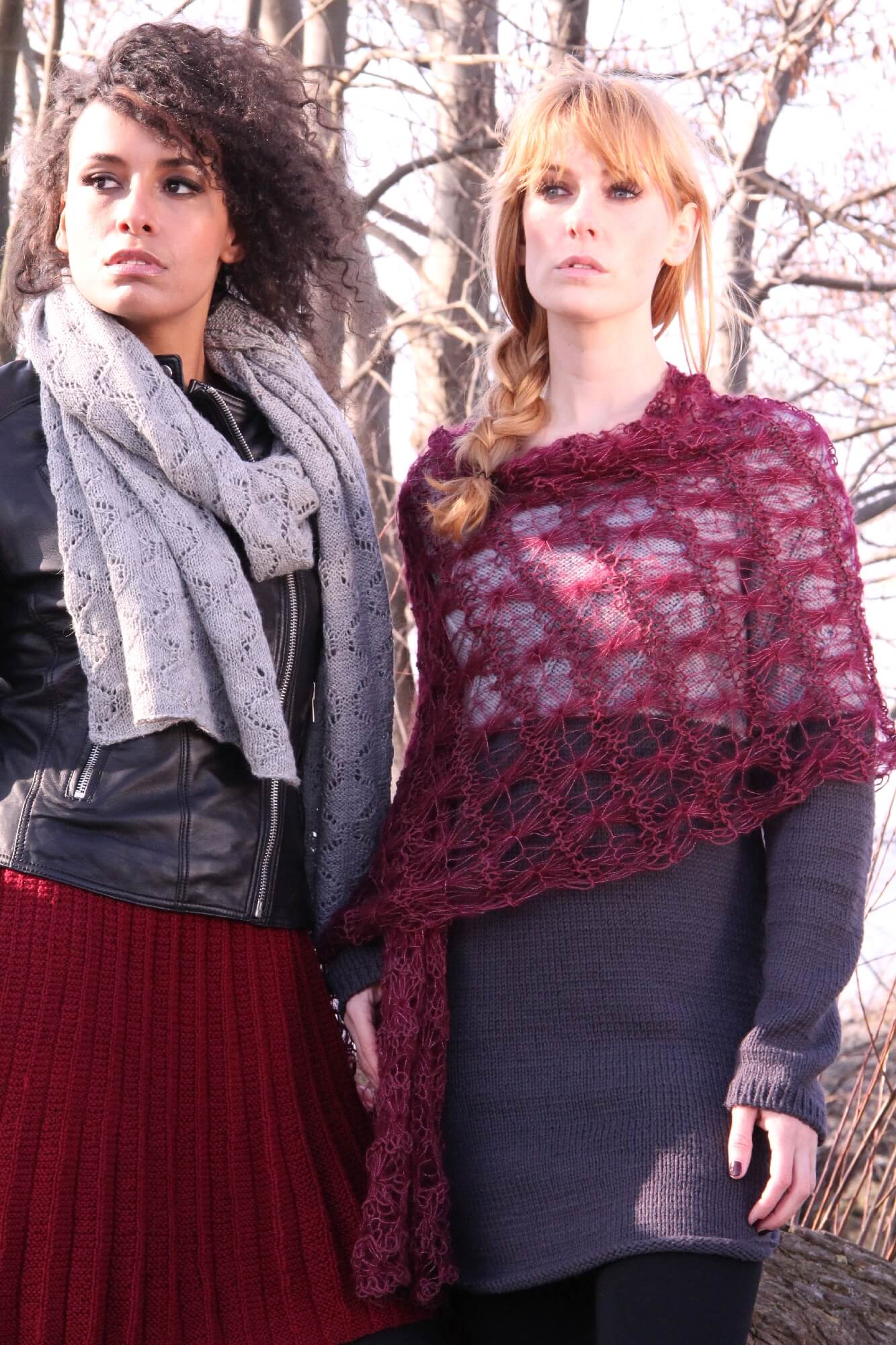Schal Syndra aus Mirasol Sulka Legato selber stricken
