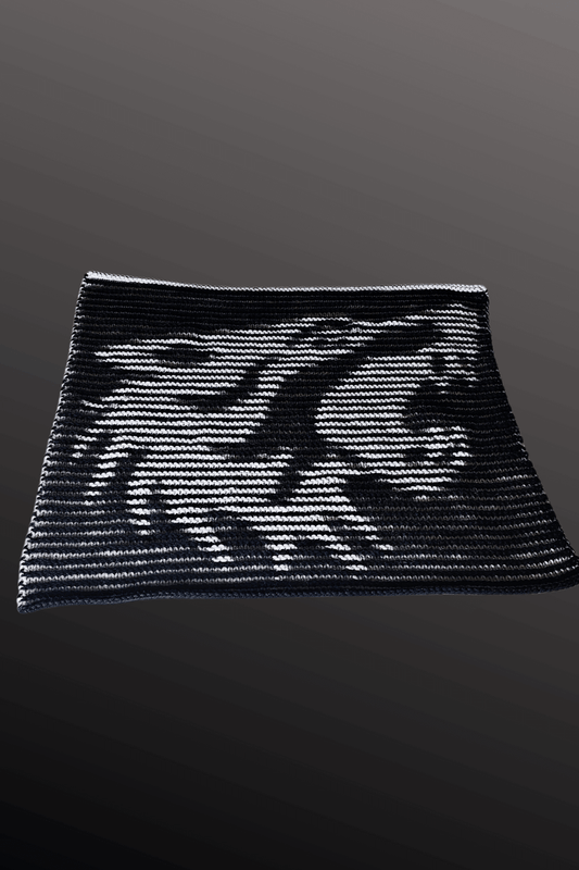 Schattenstrick Decke | Kissen Dark One - Wolf