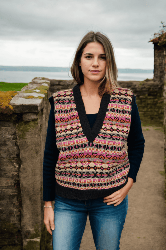 Pullunder Emerald Isle selber stricken und steeken