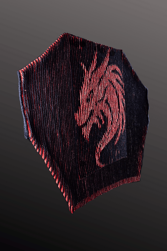 Schattenstrick Weste Buried Fire- Drache