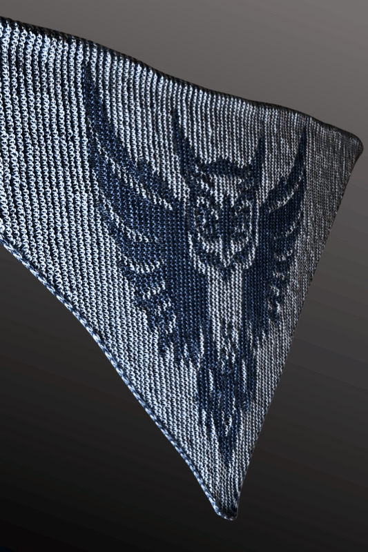 Schattenstrick Tuch Morrin - Eule