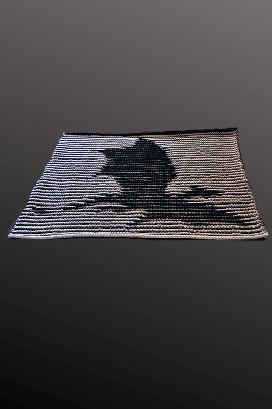 Schattenstrick Decke | Kissen Nightbane - Drache