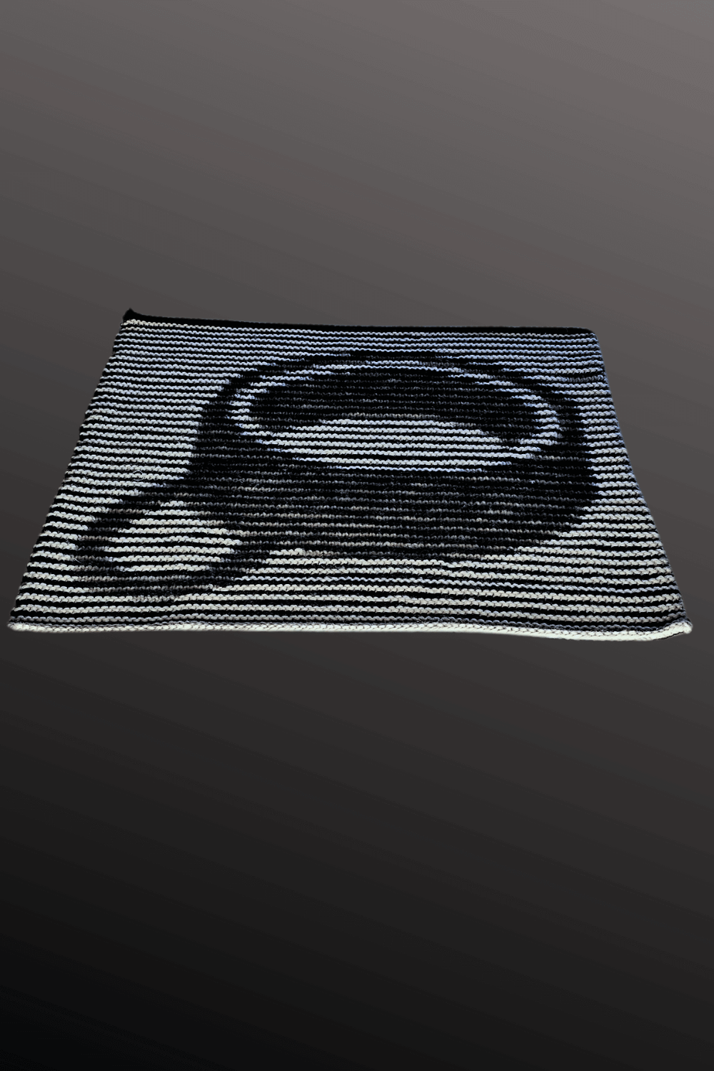 Schattenstrick Decke | Kissen Obey - Hund