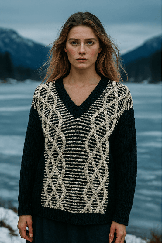 Pullover Bound aus BC Garn Big Bio Balance selber stricken