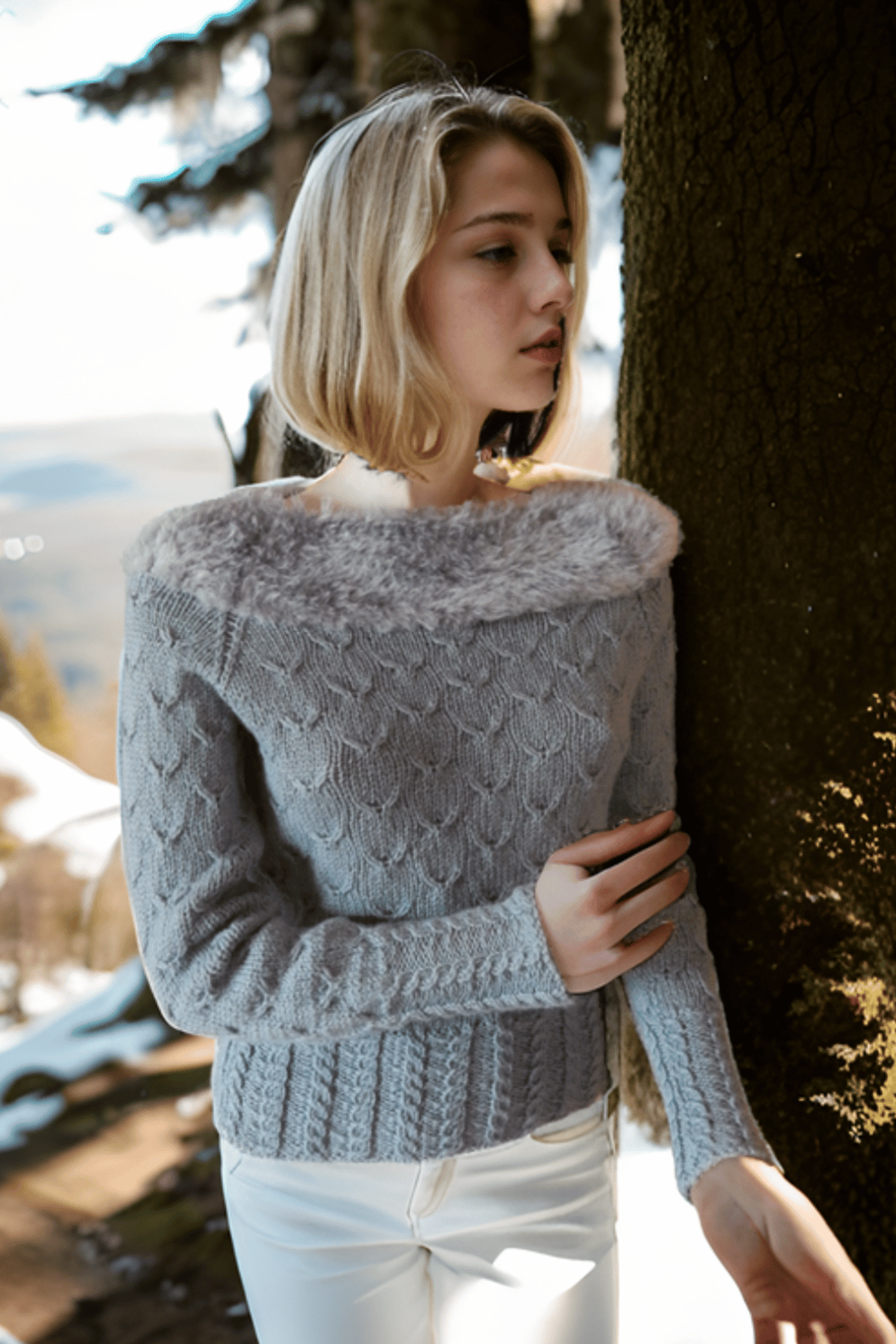 Retro Pullover Leslie selber stricken