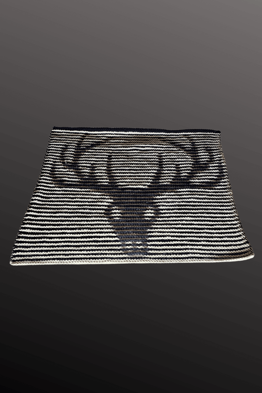 Schattenstrick Decke | Kissen Soulbinder - Hirsch