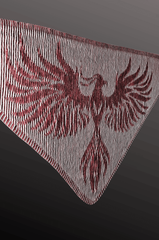 Schattenstrick Tuch The Heir - Phönix