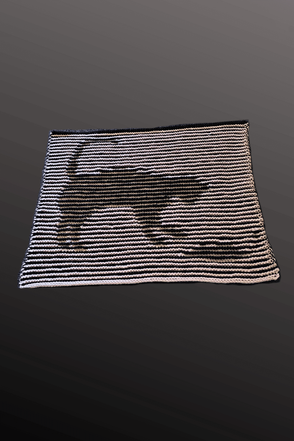 Schattenstrick Decke | Kissen The Hunt - Katze