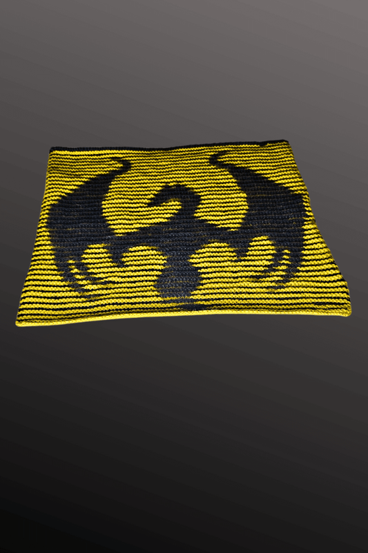 Schattenstrick Decke | Kissen Veylorin - Drache