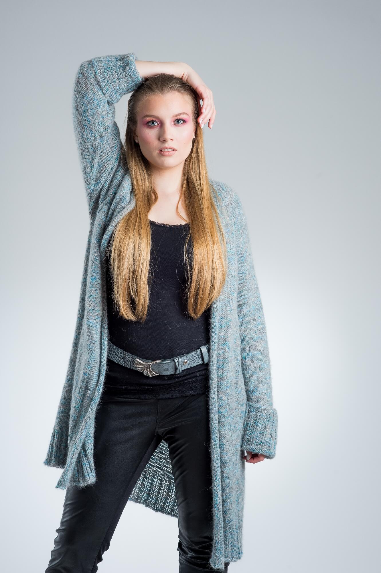 Jacke Rindby aus Findley Dappled und Bremont Claire selber stricken.