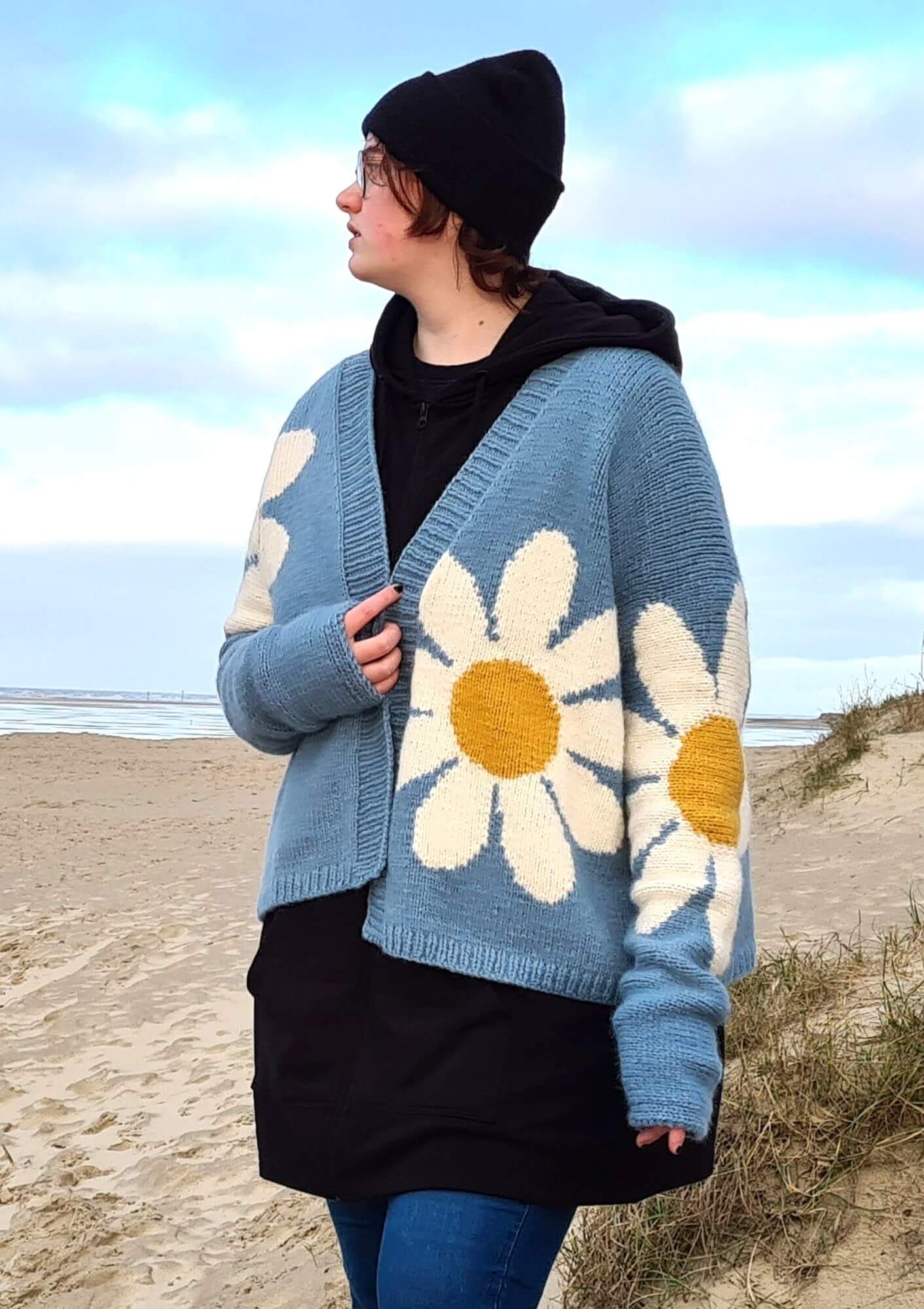Jacke Daisy aus Mirasol Phullu selber stricken