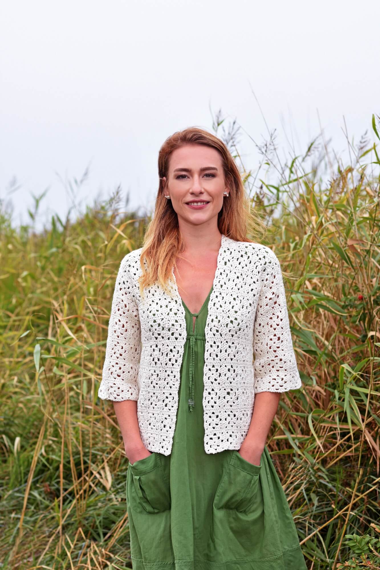 Jacke aus Granny Squares häkeln