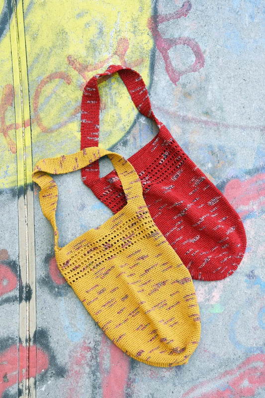 Tasche Fia aus Schachenmayr Duo Multicolore selber häkeln.