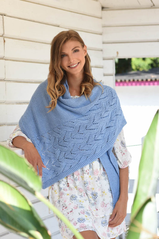 Edles Dreieckstuch für den Sommer stricken