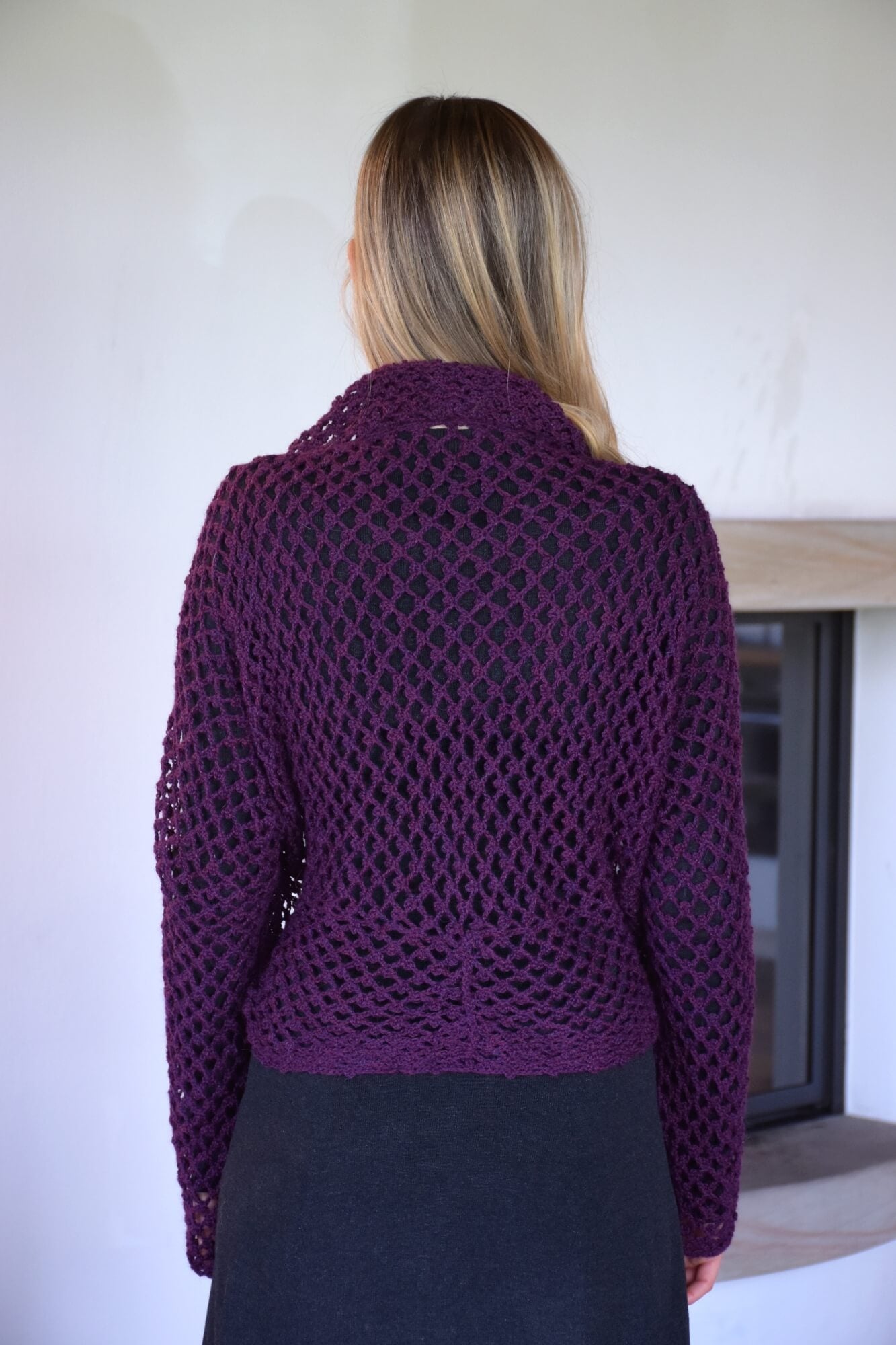 Leichte Häkeljacke stricken
