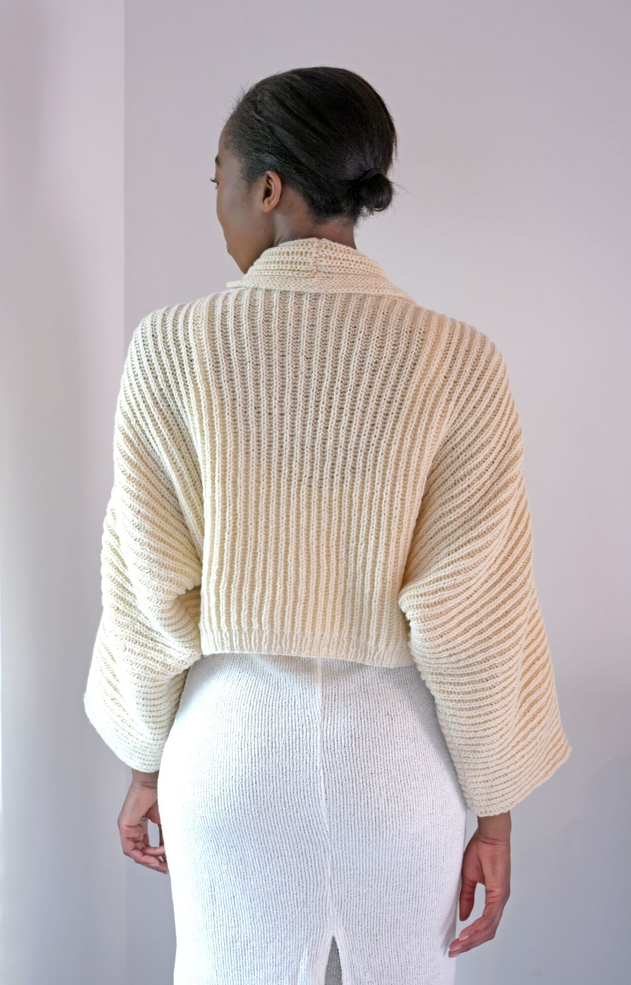Bolerojacke im Patentmuster stricken