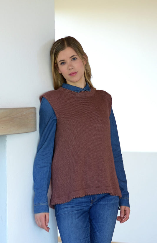 Pullunder mit Kellerfalte stricken