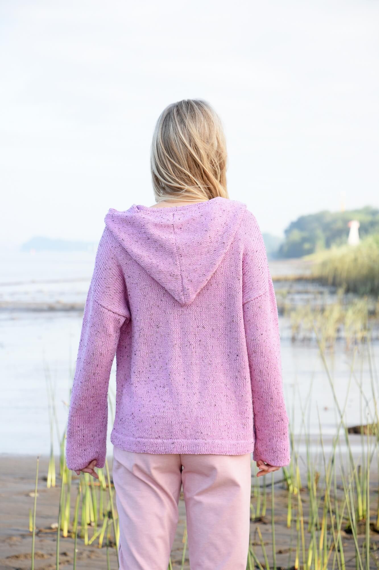 Pullover mit Kapuze selber stricken