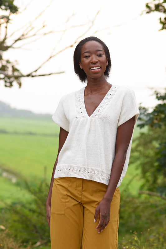Sommerlichen Pullover stricken