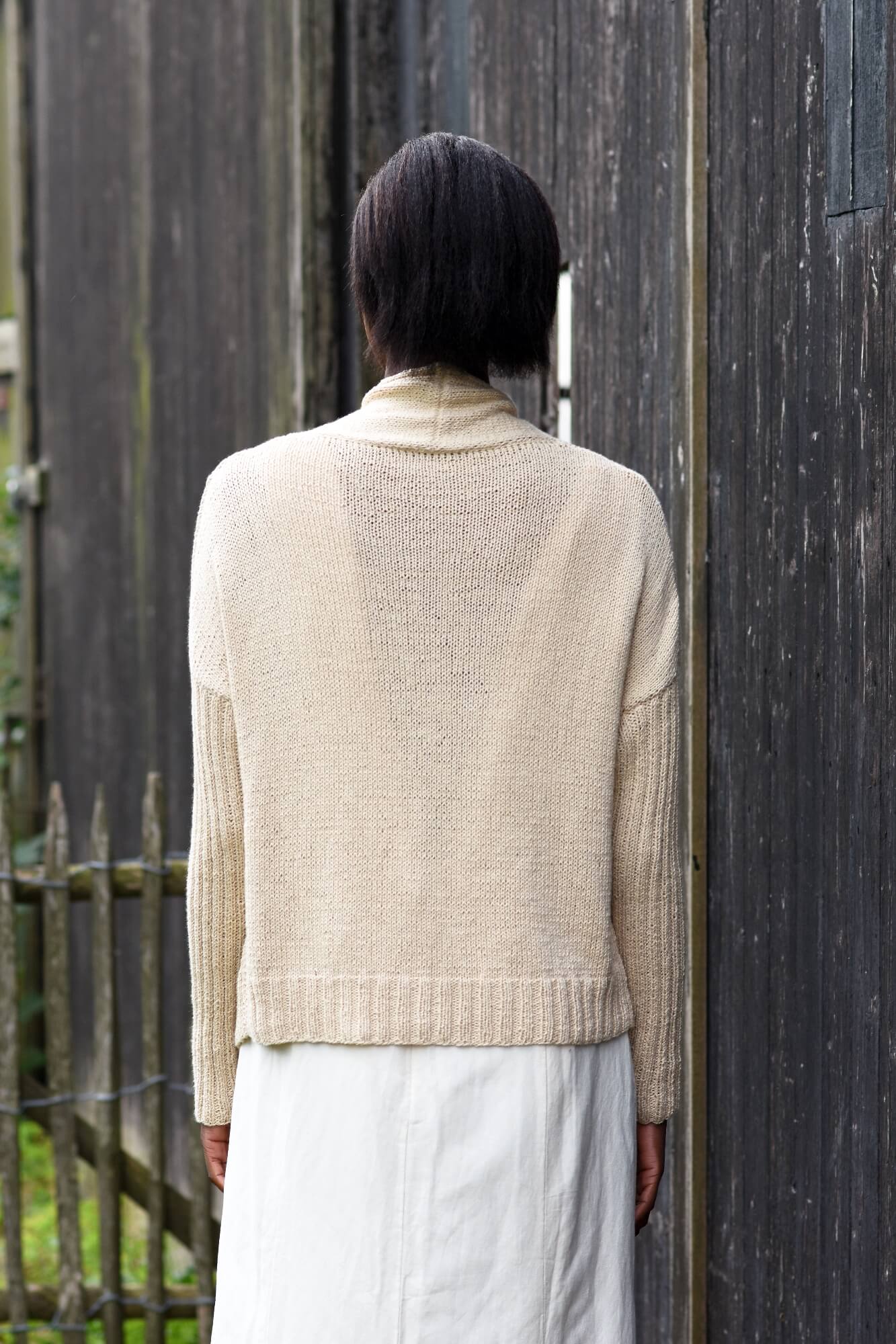 Jacke im schlichten, sportlichen Look stricken