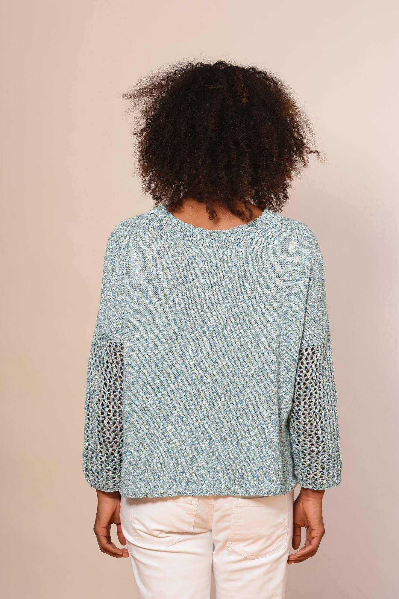 Sommerlichen Pullover selber stricken