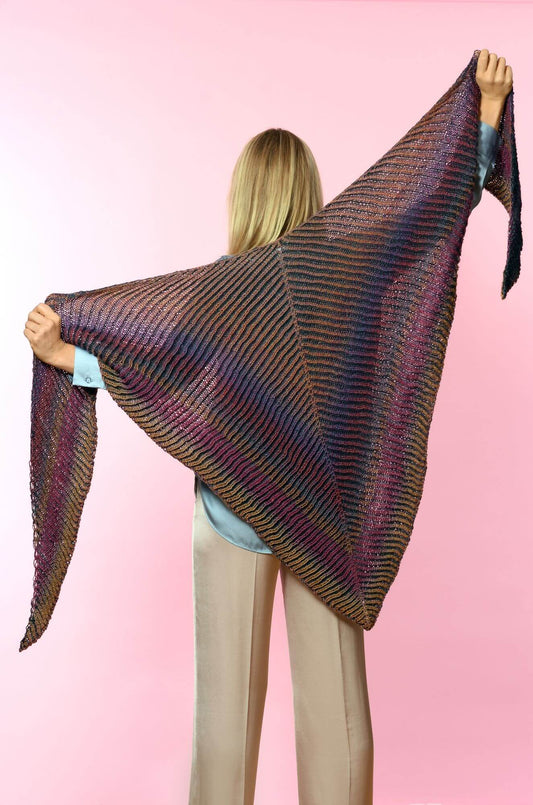 Tuch im Patentmuster stricken