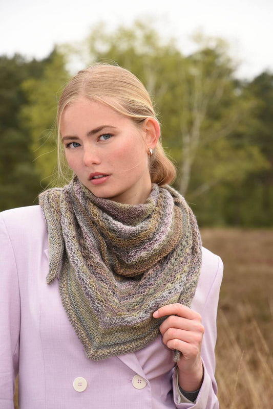 Feines Dreieckstuch stricken