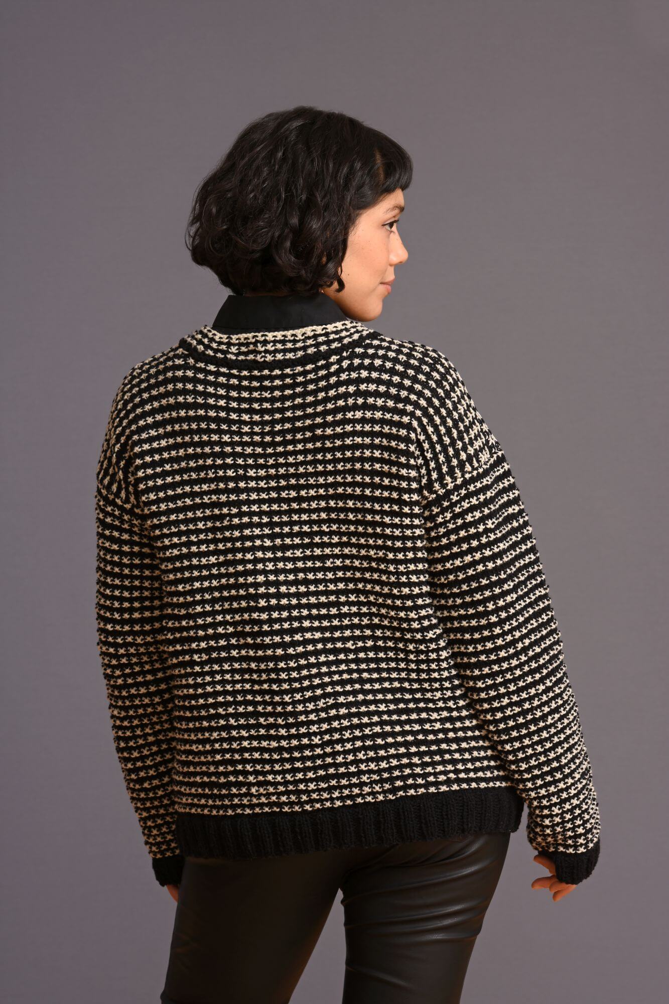 Pullover mit Hebemaschen stricken