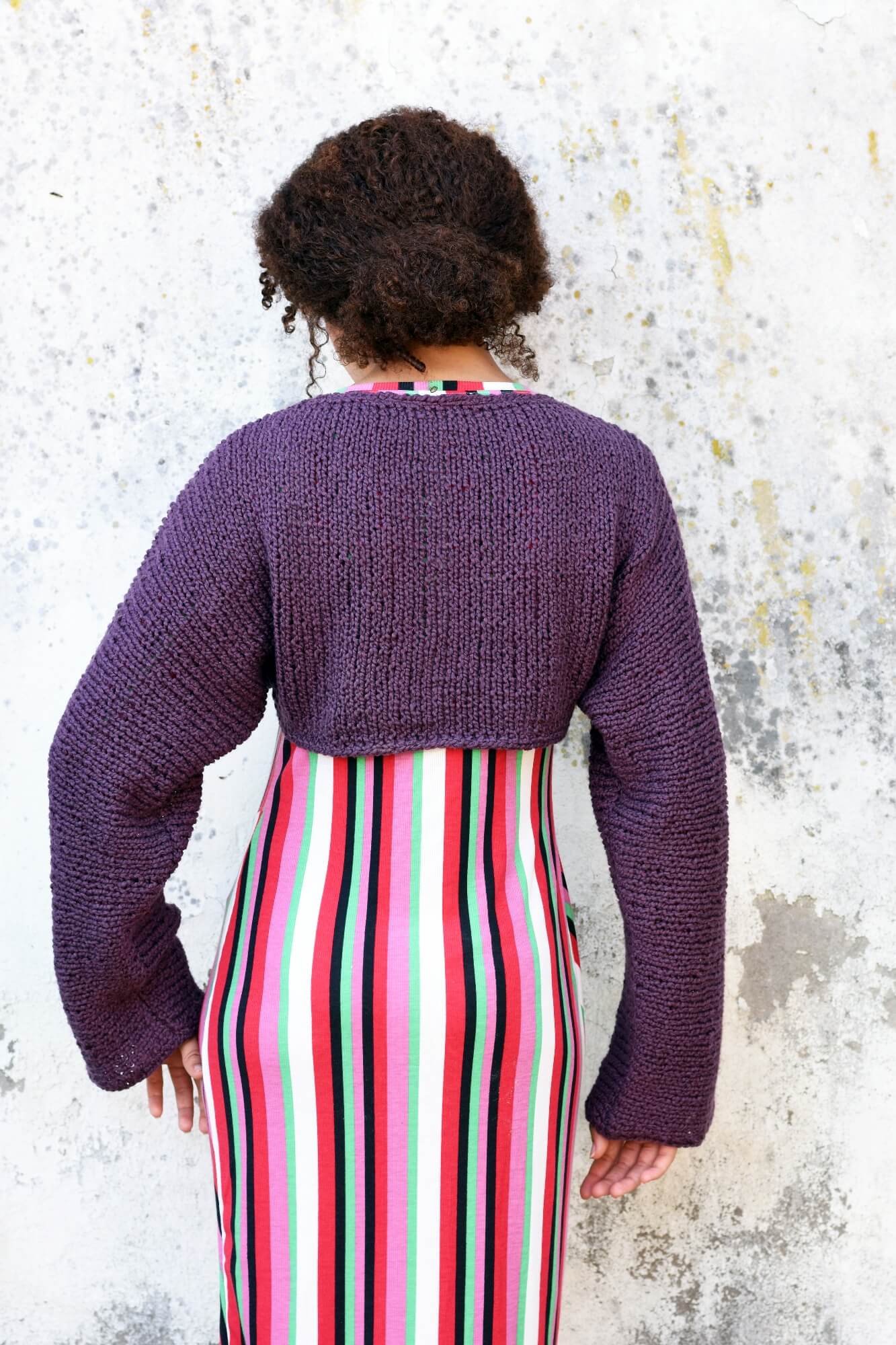 Kurze Bolerojacke selber stricken