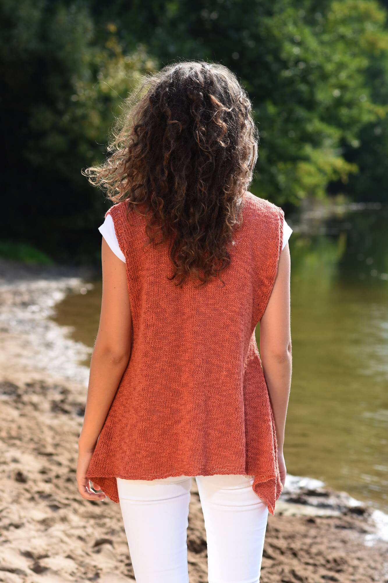 Weste in A-Linie selber stricken