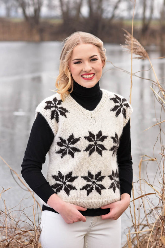 Pullunder mit Norwegermuster stricken