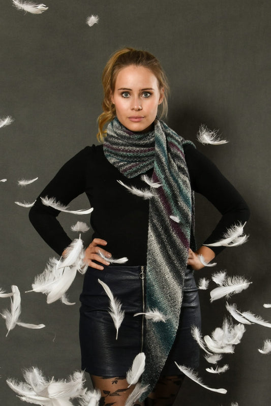 Schmales Tuch selber stricken