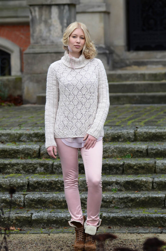 Pullover Neva aus Mirasol Hasa Lace selber stricken