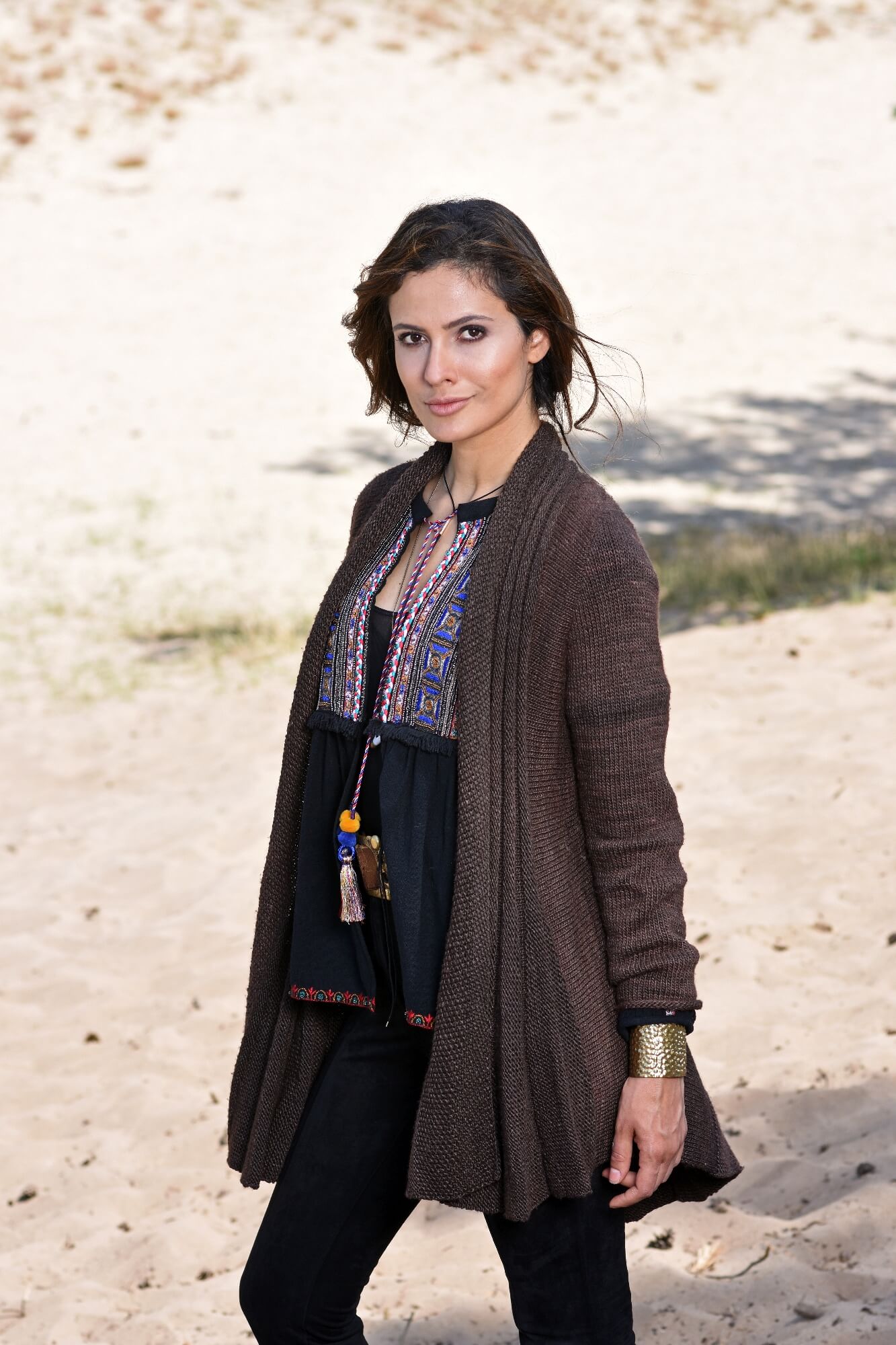 Jacke in A-Linie mit Godets stricken