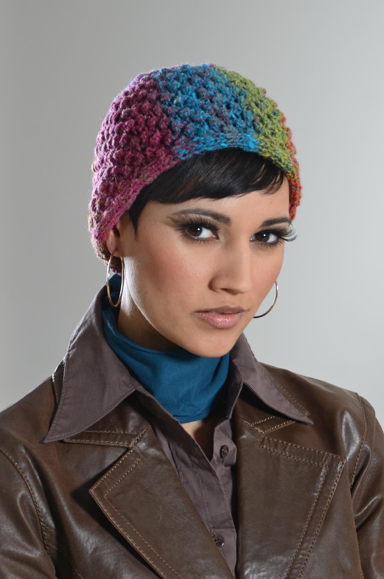 Mütze Calista aus Noro Hanabatake selber stricken